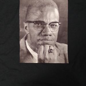 Classic Malcolm X T Shirt size L